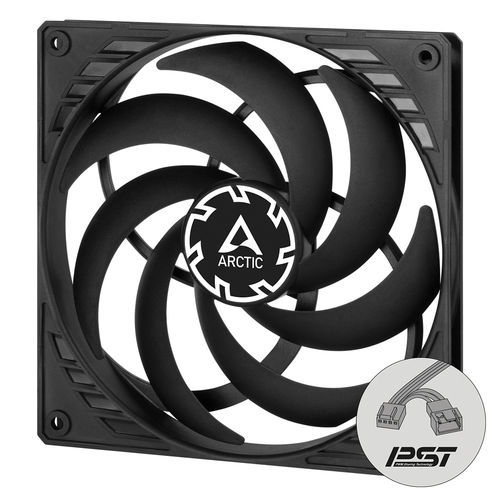 Ventilador 14cm Arctic P14 Pwm Pst Negro Slim | Quonty.com | ACFAN00268A