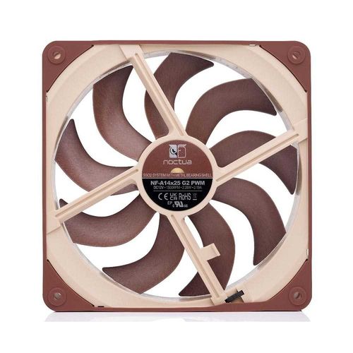 Ventilador 14cm Noctua Nf-A14x25 G2 Pwm Marron | Quonty.com | NF-A14X25G2PWM
