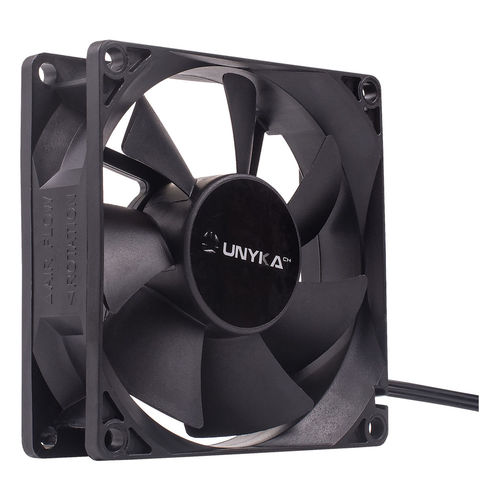 Ventilador 8cm Unyka 2.000rpm Negro | Quonty.com | 51786