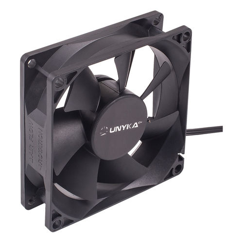 Ventilador 8cm Unyka 2.000rpm Negro | Quonty.com | 51786