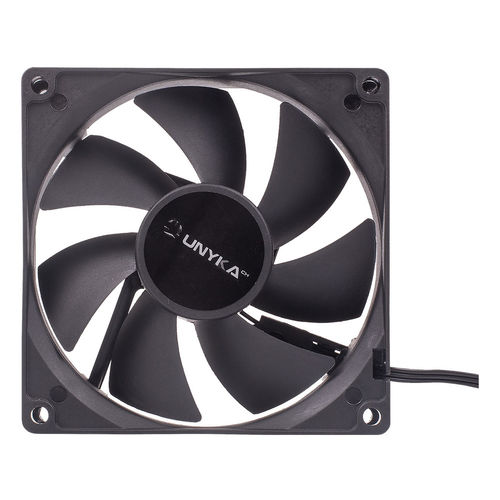 Ventilador 9cm Unyka 2.000rpm Negro | Quonty.com | 51789