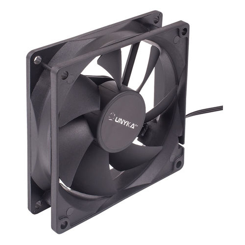 Ventilador 9cm Unyka 2.000rpm Negro | Quonty.com | 51789