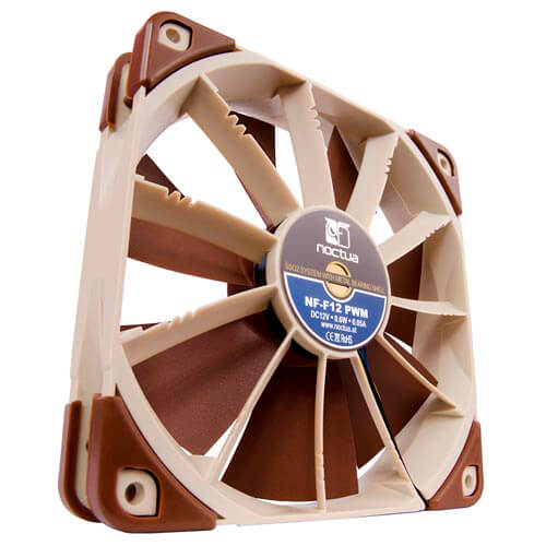 Ventilador Noctua Nf-F12 Pwm 12cm 300/1.500rpm | Quonty.com | NF-F12PWM