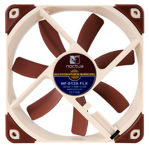 Ventilador Noctua Nf-S12a Flx 12cm 1.200rpm | Quonty.com | NF-S12A FLX