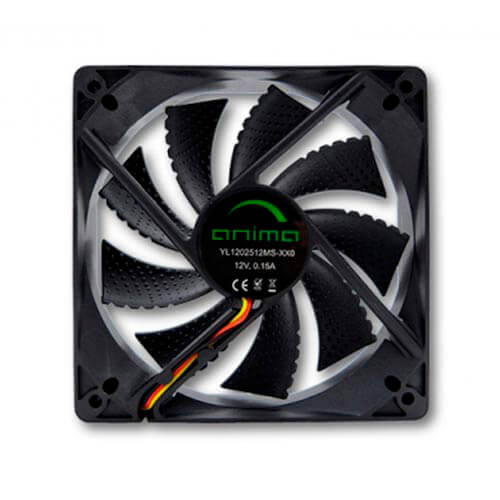 Ventilador Tacens Anima 12cm 1.200rpm | Quonty.com | AF12