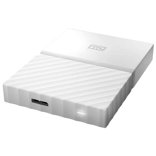 Hdd Wd Ext 2.5'' 1tb Usb3.0 My Passport Worldwide Blanco | Quonty.com | WDBYNN0010BWT-WESN