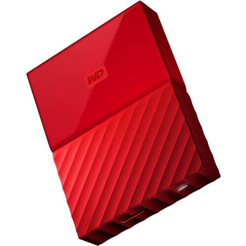 Hdd Wd Ext 2.5'' 4tb Usb3.0 My Passport Worldwide Rojo | Quonty.com | WDBYFT0040BRD-WESN