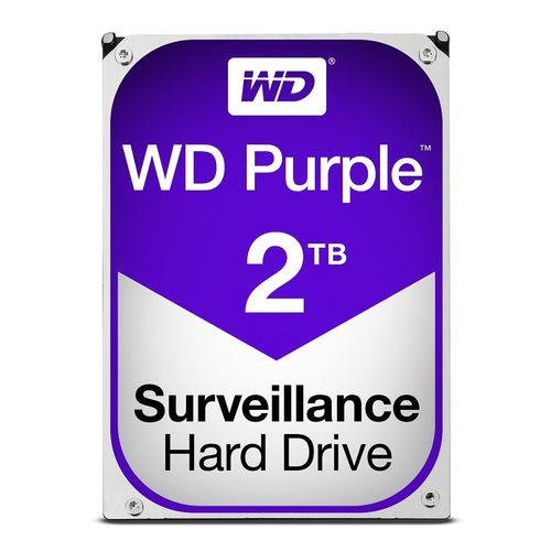 Hdd Wd 3.5'' 2tb 5400rpm 64mb Sata3 Purple | Quonty.com | WD20PURZ