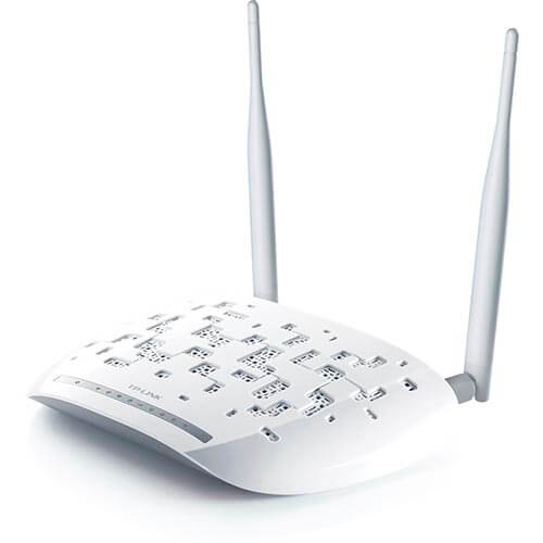 Router Tp-Link Td-W8968 Adsl2+ 4ptos Wifi-N/300mbps 2antenas | Quonty.com | TD-W8968