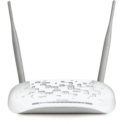Router Tp-Link Td-W8968 Adsl2+ 4ptos Wifi-N/300mbps 2antenas | Quonty.com | TD-W8968
