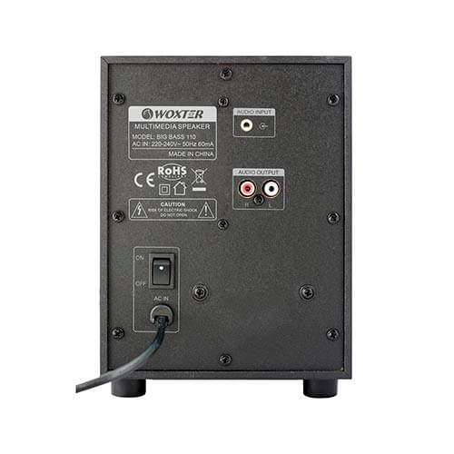 Altavoces Woxter Big Bass 110 2.1 20w | Quonty.com | SO26-053