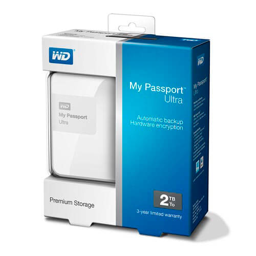 Hdd Wd Ext. 2.5'' 2tb Usb3.0 My Passport Ultra Bla | Quonty.com | WDBBKD0020BWT