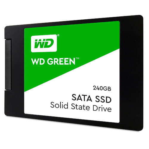 Ssd Wd 2.5” 240gb Green 3d Sata3 | Quonty.com | WDS240G2G0A