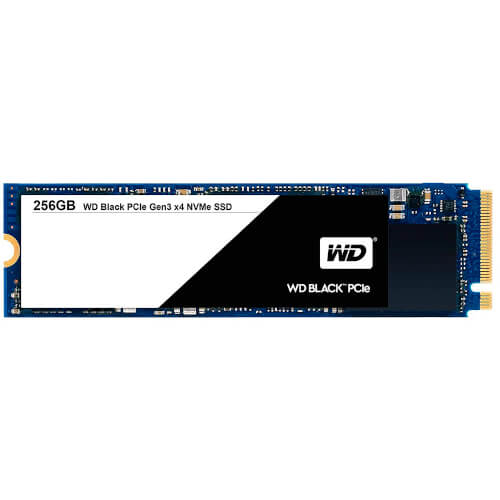 Ssd Wd M.2 256gb Black Pcie Gen3 | Quonty.com | WDS256G1X0C