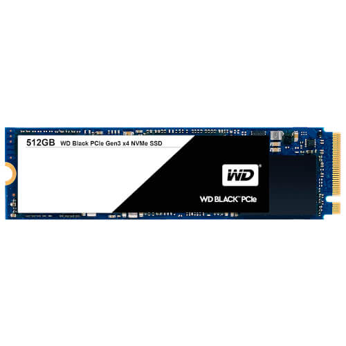 Ssd Wd M.2 512gb Black Pcie Gen3 | Quonty.com | WDS512G1X0C