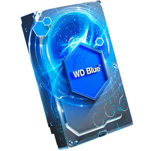 Hdd Wd 3.5'' 1tb 5400rpm 64mb Sata3 Blue | Quonty.com | WD10EZRZ