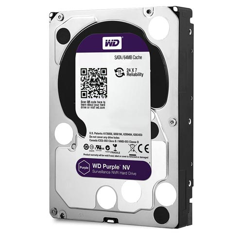 Hdd Wd 3.5'' 8tb 5400rpm 64mb Sata3 Purple | Quonty.com | WD80PURZ