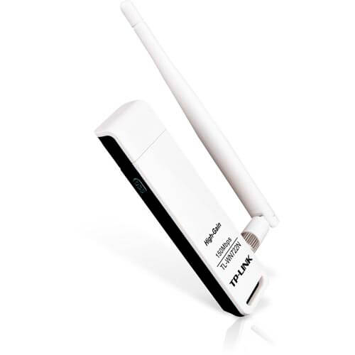 Adaptador Red Tp-Link Tl-Wn722n Usb2.0 Wifi-N/150mbps | Quonty.com | TL-WN722N