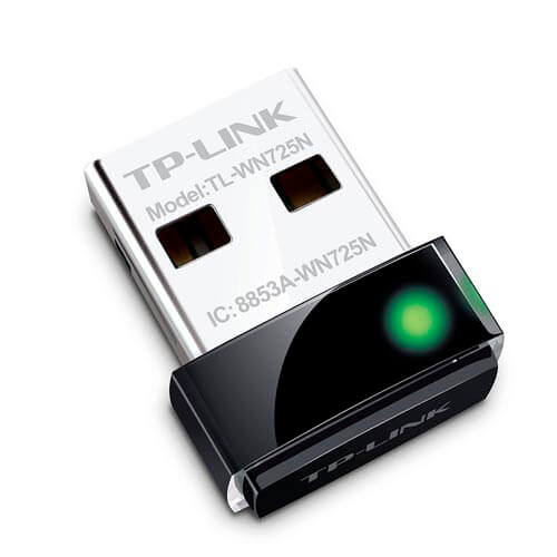 Adaptador Red Tp-Link Tl-Wn725n Usb2.0 Wifi-N/150mbps Nano | Quonty.com | TL-WN725N