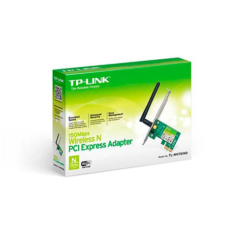 Tarjeta Red Wifi Tp-Link Tl-Wn781nd Pci-E Wifi-N/150mbps | Quonty.com | TL-WN781ND