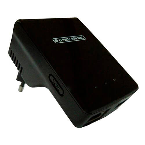 Repetidor Connection Wrp300u Wifi-N/300mbps 1rj45 1usb2.0 | Quonty.com | CNC-WRP300U