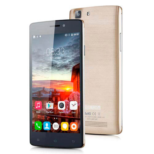 Pack - Smartphone Cubot X12 5'' Ips Quadcore 1gb/8gb 4g Oro | Quonty.com | PK-X12+F+2C
