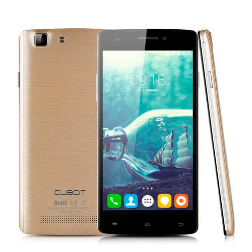 Smartphone Cubot X12 5'' Ips Quadcore 1gb/8gb 4g 8/5mpx Oro | Quonty.com | X12