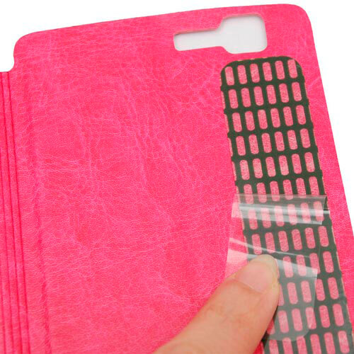 Funda Libro Cubot X12 Rosa | Quonty.com | X12BOOKCOVERP