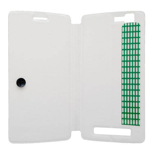 Funda Libro Cubot X12 Blanca | Quonty.com | X12BOOKCOVERW