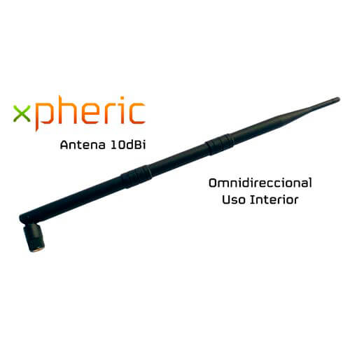 Antena Wifi Xpheric Xp204 10dbi Omnidireccional Interior | Quonty.com | XP204