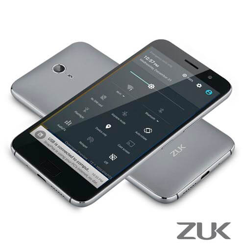 Pack Smartphone Zuk Lenovo Z1 5.5''Fhd Gris + Funda | Quonty.com | PK-Z1GFC
