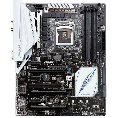 Placa Asus Z170-A Intel1151 4ddr4 Hdmi Pcx3.0 Sata3 Usb3.1 | Quonty.com | 90MB0LS0-M0EAY0