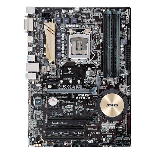 Placa Asus Z170-P Intel1151 4ddr4 Hdmi Pcx3.0 Sata3 Usb3.0 | Quonty.com | 90MB0NR0-M0EAY0