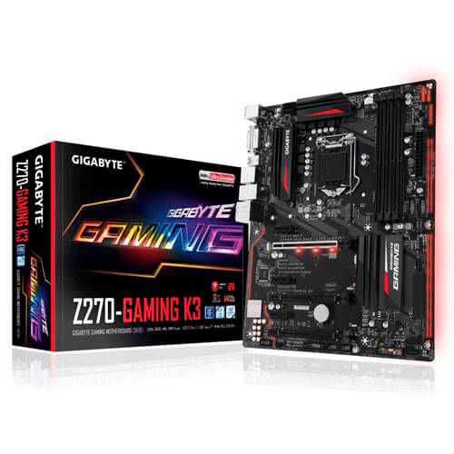 Placa Gigabyte Z270-Gaming K3 Intel1151 4ddr4 Hdmi Pcie3.0 | Quonty.com | GA-Z270-GAMING K3