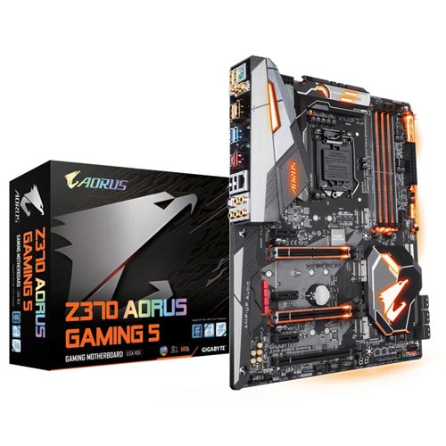 Placa Gigabyte Z370-Gaming 5 Aorus Intel1151 Ddr4 Pcx3.0 Atx | Quonty.com | Z370 AORUS GAMING 5