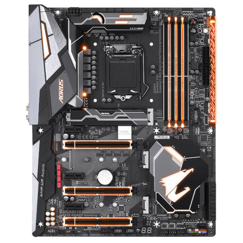 Placa Gigabyte Z370-Gaming 7 Aorus Intel1151 Ddr4 Pcx3.0 Atx | Quonty.com | GA-Z370-GAMING 7 AORUS