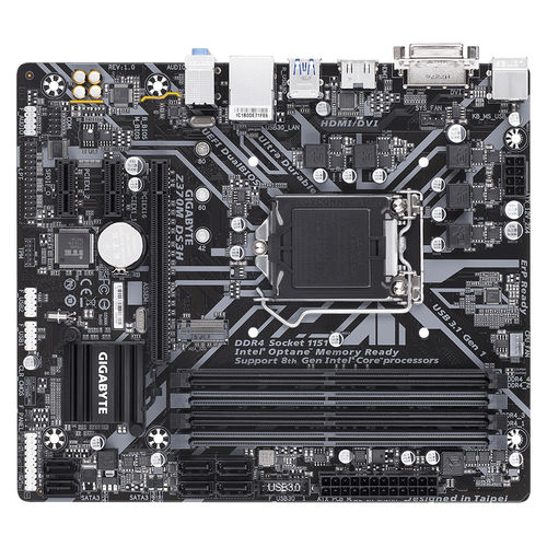 Placa Gigabyte Z370m Ds3h Intel1151 Atx | Quonty.com | GA-Z370M-DS3H