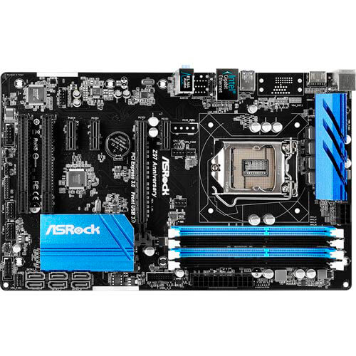 Placa Asrock Z97 Anniversary Intel1150 4ddr3 Hdmi Pcx3.0 | Quonty.com | 90-MXGVH0-A0UAYZ