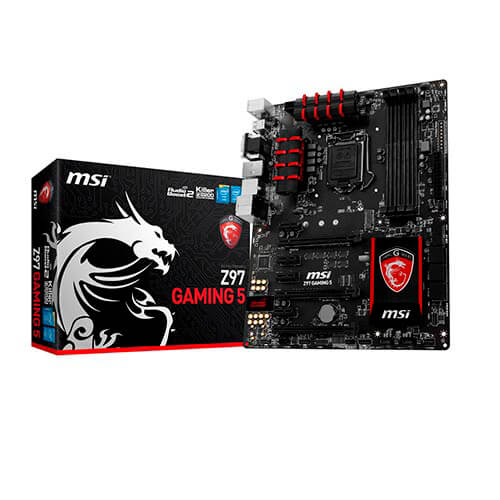 Placa Msi Z97 Gaming 5 Intel1150 4ddr3 Hdmi Pcie3.0 Sata3 | Quonty.com | 7917-001R