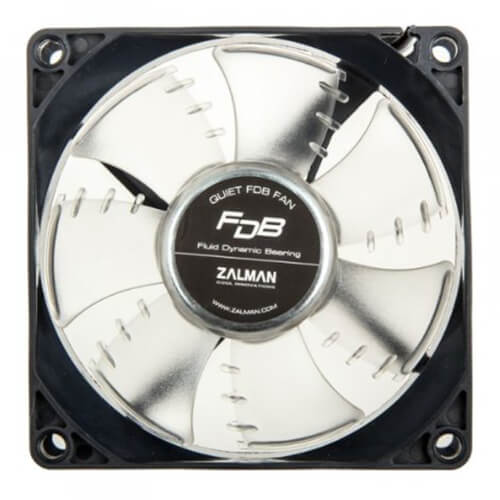 Ventilador 8cm Zalman Zm-F1 Fdb (Sf) Negro | Quonty.com | ZM-F1 FDB(SF)