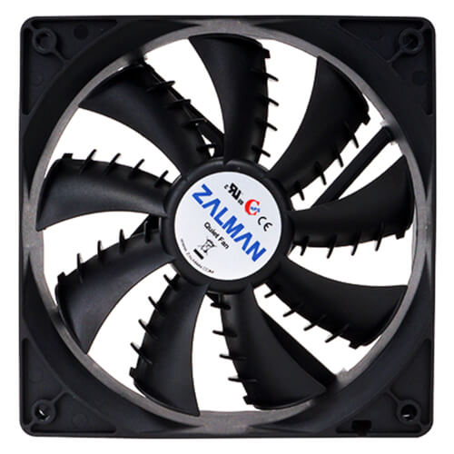 Ventilador 12cm Zalman Zm-F3(Sf) Negro | Quonty.com | ZM-F3(SF)