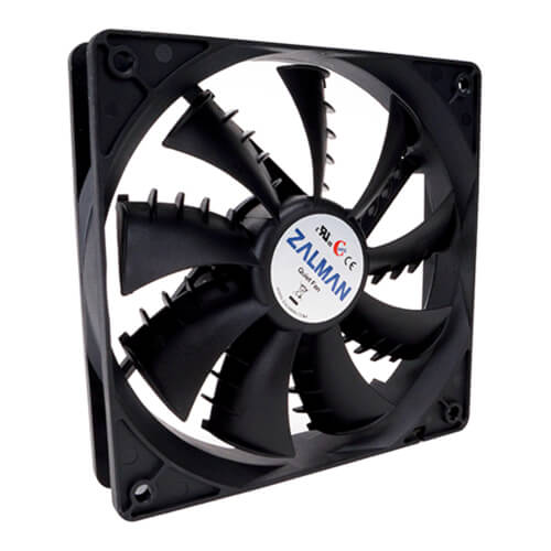 Ventilador 12cm Zalman Zm-F3(Sf) Negro | Quonty.com | ZM-F3(SF)