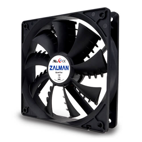 Ventilador 12cm Zalman Zm-F3(Sf) Negro | Quonty.com | ZM-F3(SF)