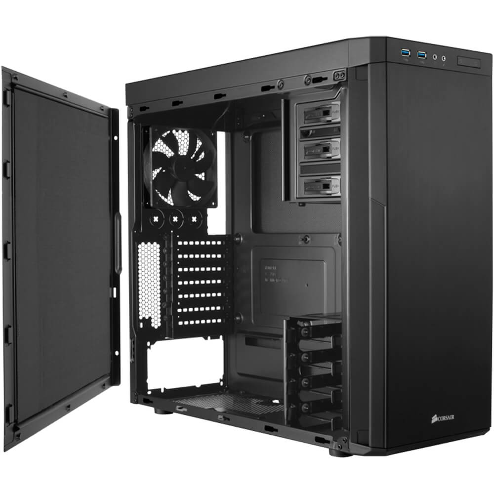 Caja Corsair Semitorre Carbide Series 330r Titanium Edition