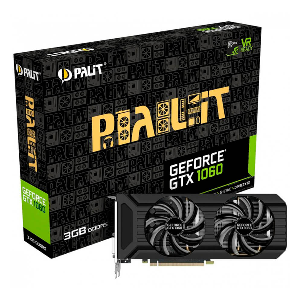 Palit Gtx 1060 Dual 3gb Gddr5 | Quonty.com