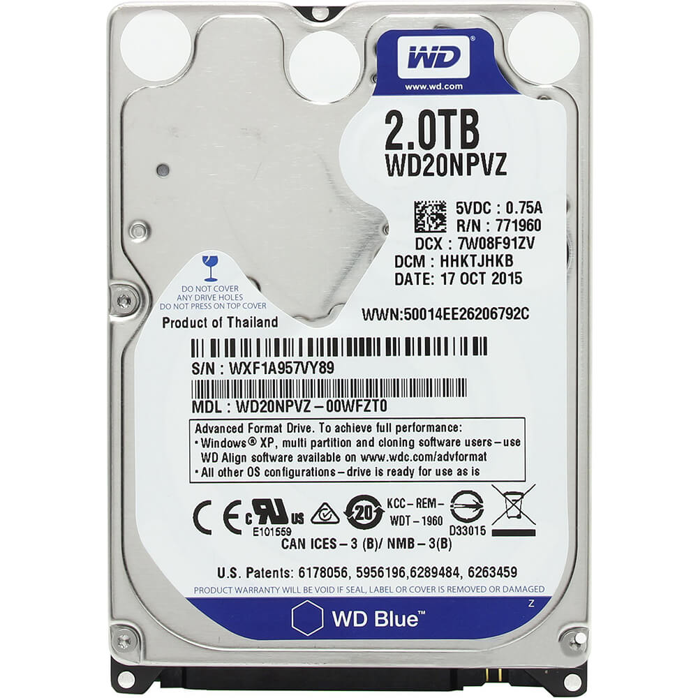 2.5 2tb Wd Mobile Blue | Quonty.com