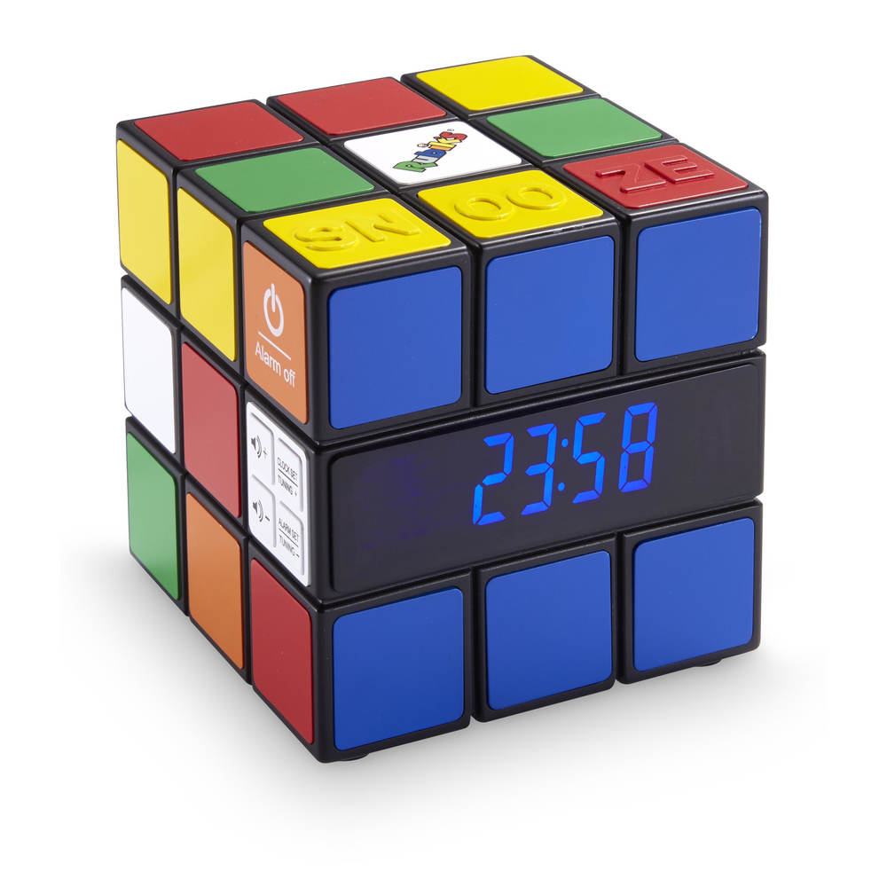 Radio Despertador Bigben Rr80rubiks Cubo De Rubiks Quonty