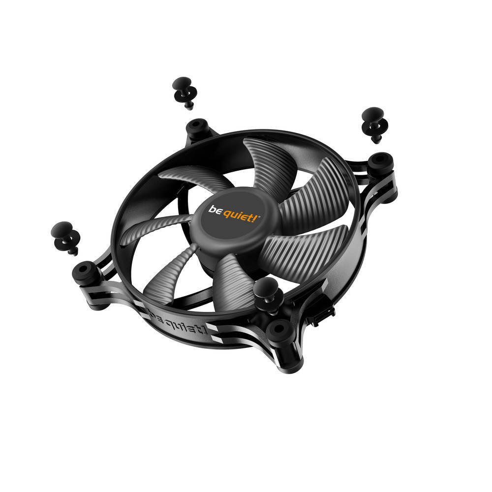 Carcasa del Ordenador, Ventilador, 12 cm, 1100 RPM, 15,9 dB, 38,5 cfm Shadow Wings 2 120mm PWM Carcasa del Ordenador Ventilador be quiet Ventilador de PC