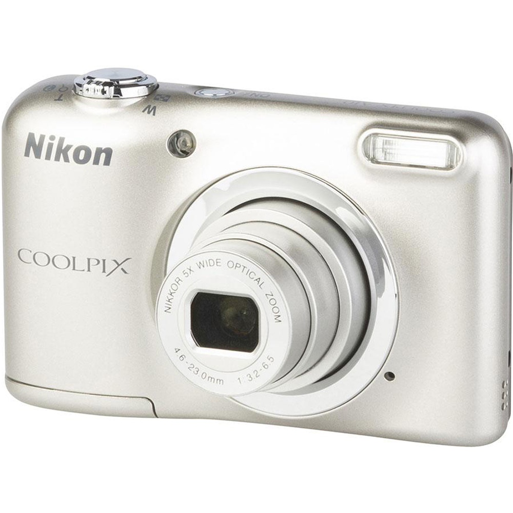 Nikon Coolpix L27 - Cámara compacta de 16 MP (Pantalla de 2.7 , Zoom  óptico 5X, estabilizador Digital), Color Plateado : : Electrónica