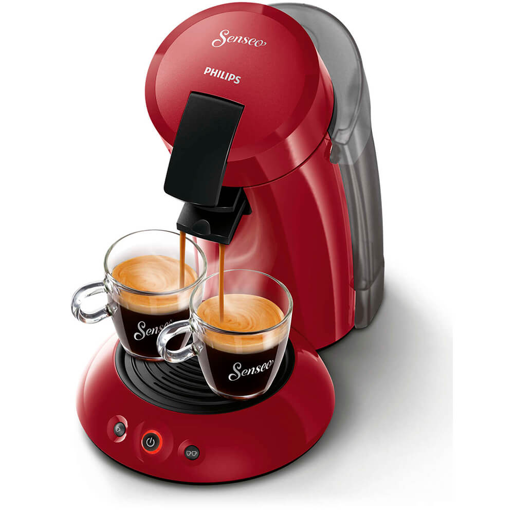 Cafetera Philips Senseo Original Plus Deep Red : Hogar y Cocina 